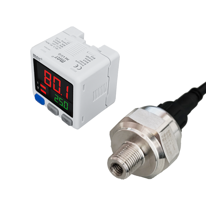 MKV series pressure switch supports analog output of 1-5V/4-20mA pressure gauge